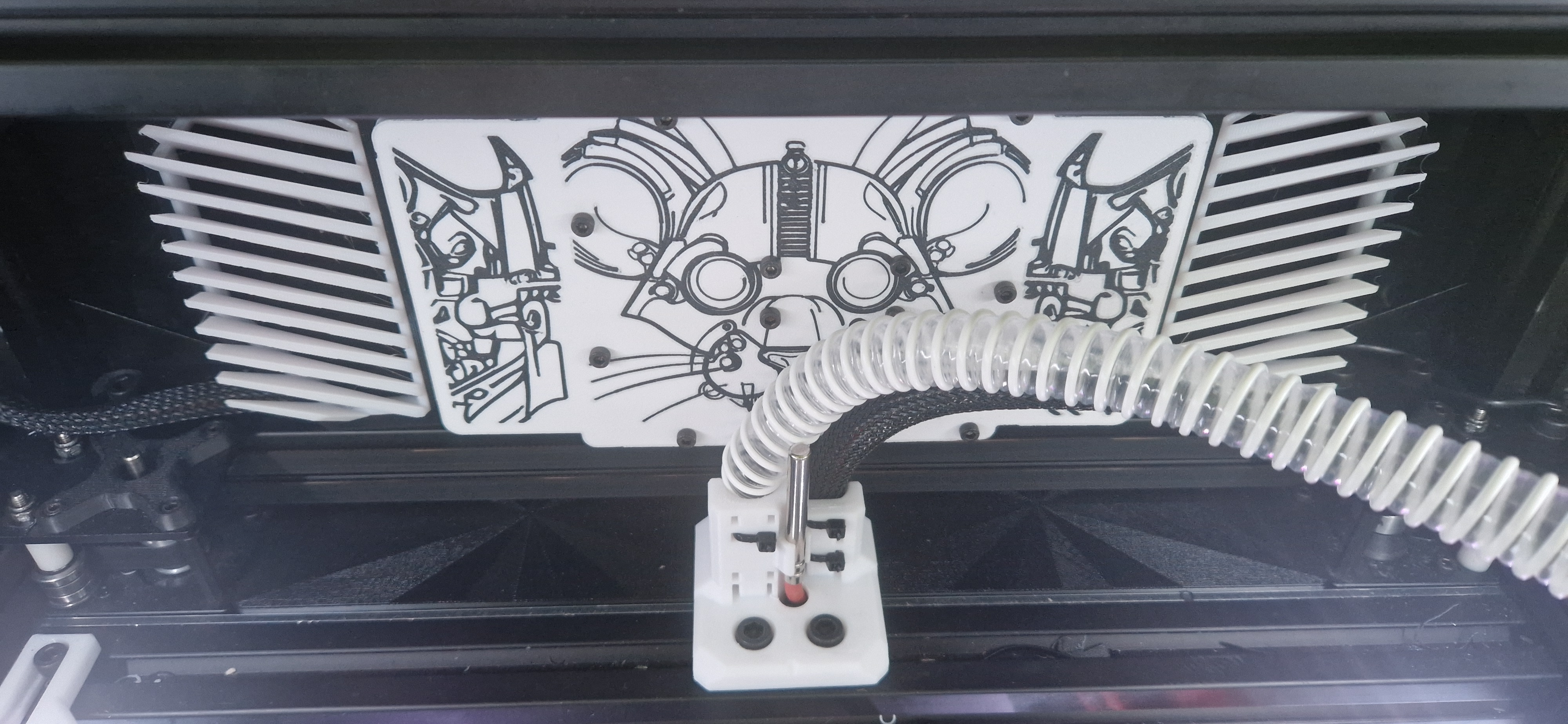 CPAP and Wire Guide for RatRig Vcore3 ^300 with PT1000 mount and shelves