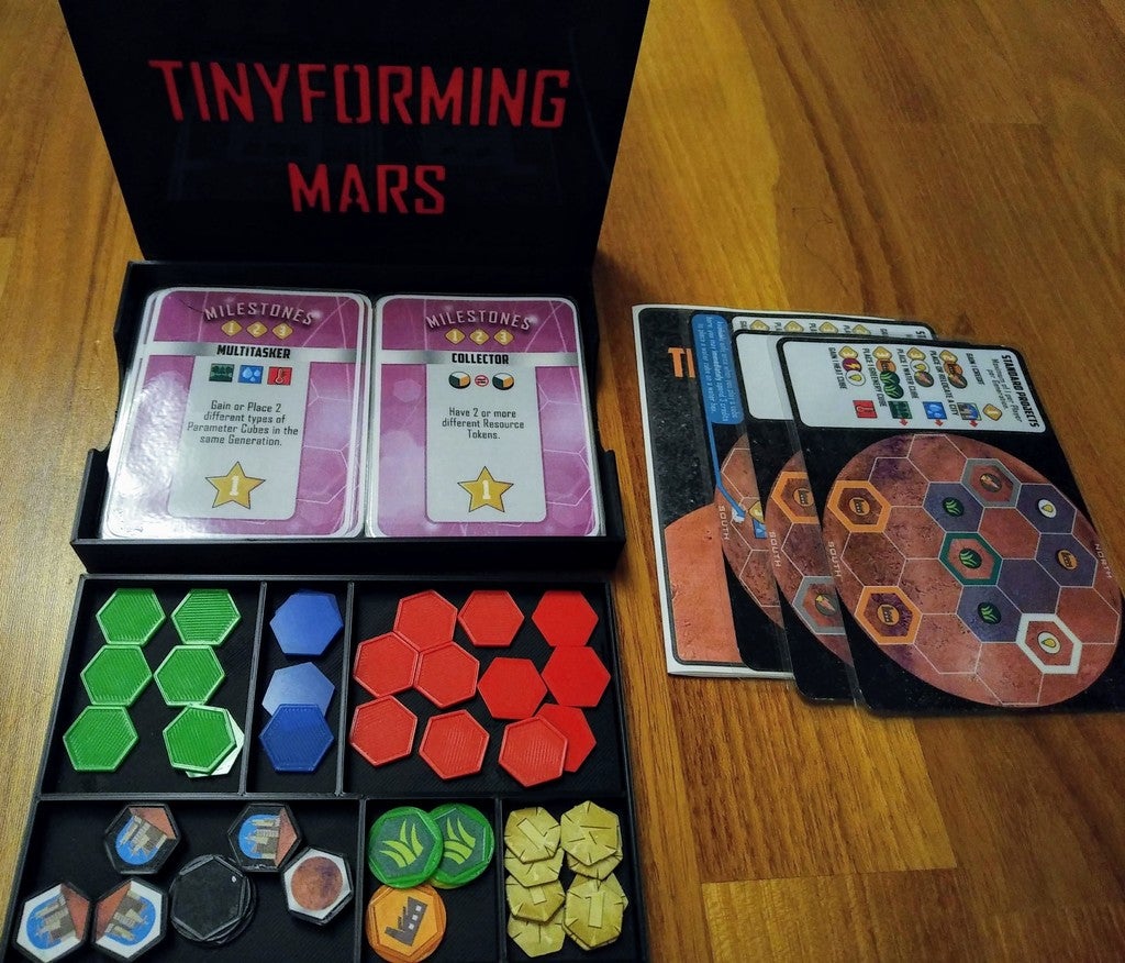 Tinyforming Mars (Box & Tokens)