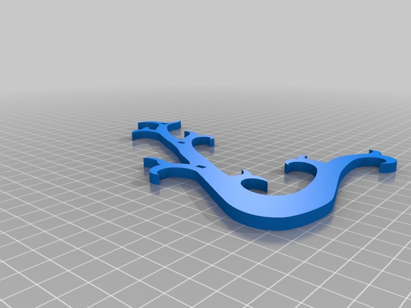 Miniatura 6 do modelo 3D Customizable Earring Stand