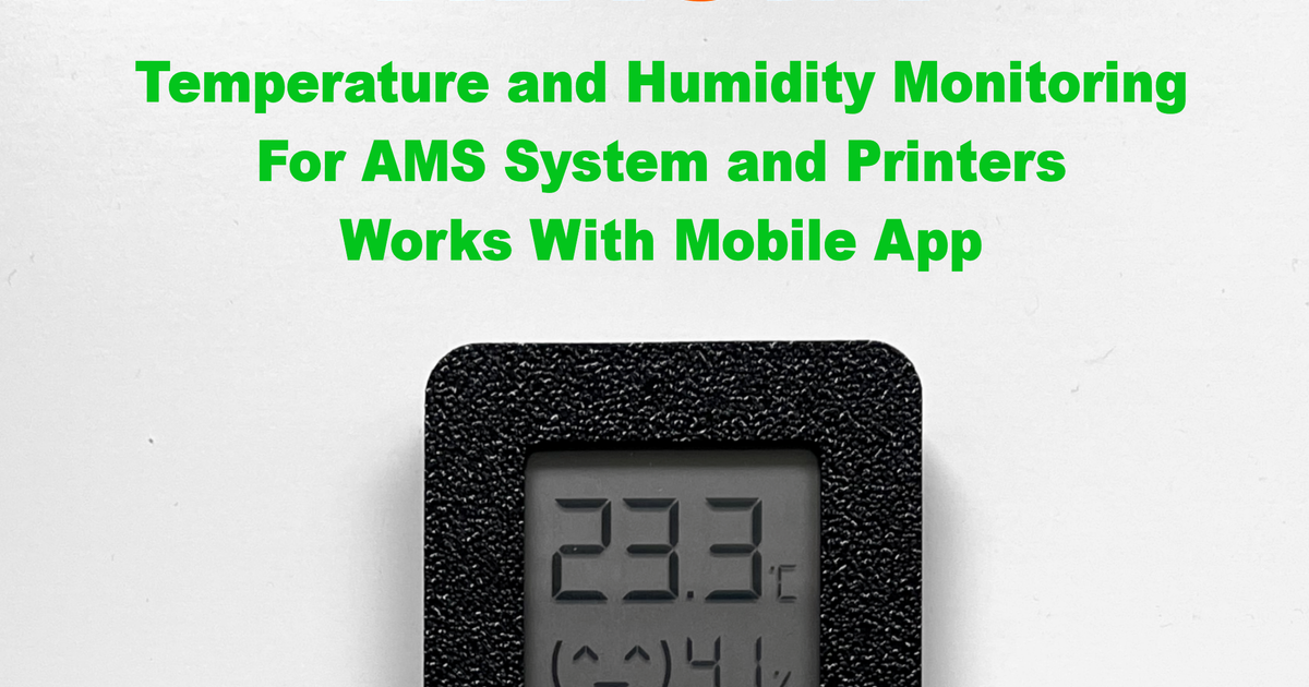 Bambu Lab - Xiaomi Temperature and humidity sensor for AMS system and ...