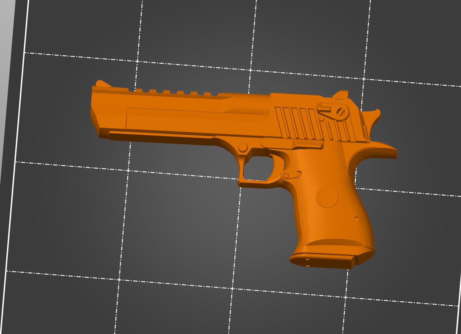 Miniatura 3 do modelo 3D Glock desert eagle Gewehr