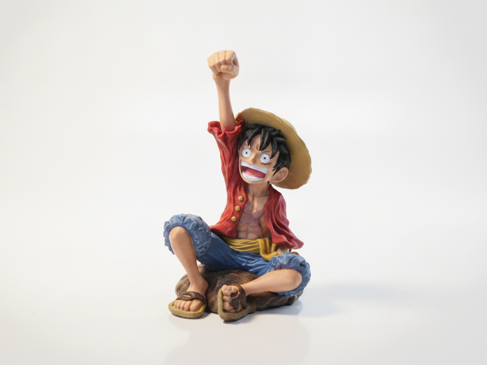 Luffy Figurine Anime & Manga Collectible 3D Printable