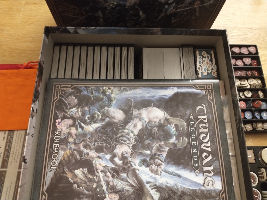 Trudvang Legends boardgame insert by Pulp | Download free STL