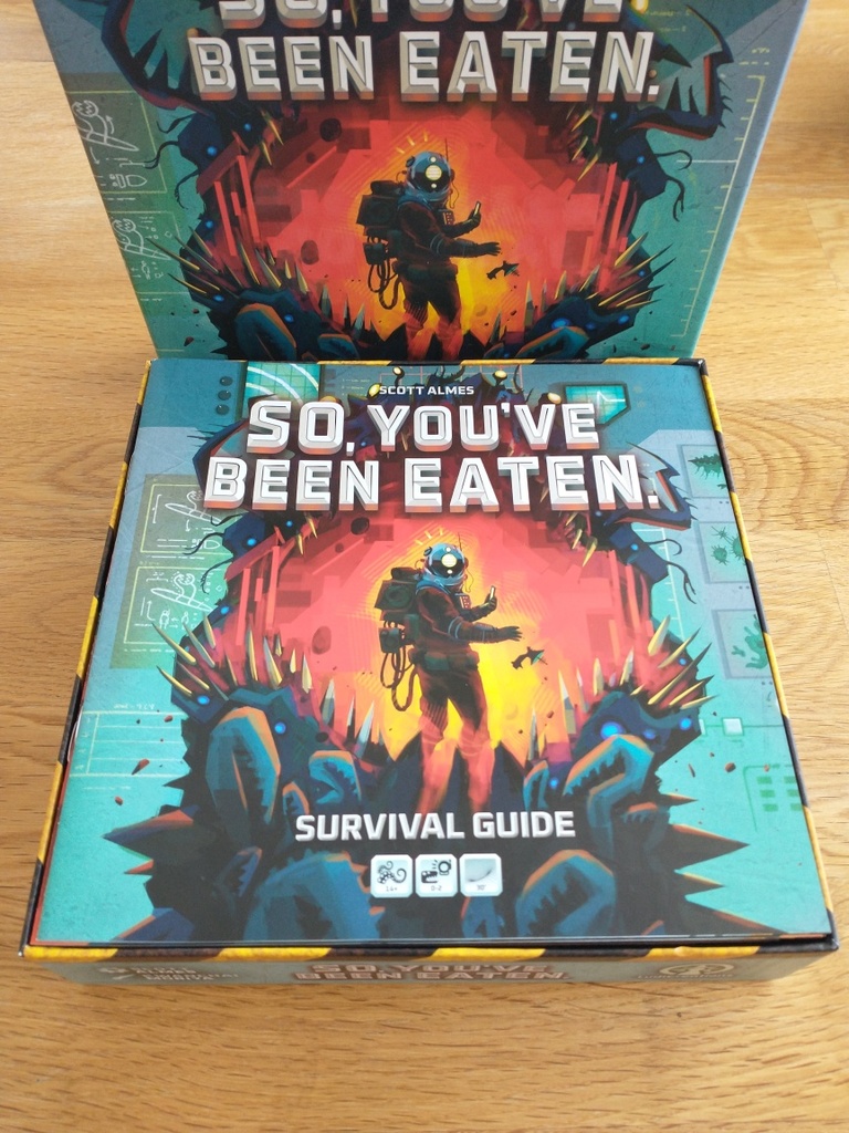 So, You've Been Eaten - Premium Edition + language pack boardgame insert