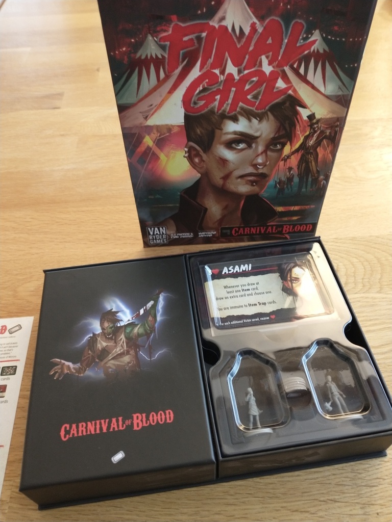 Final Girl (v1) Board Game Inserts by Pulp Download free STL model