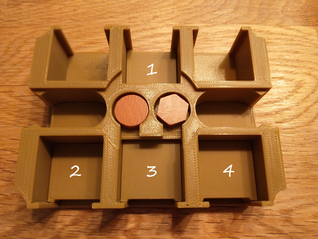 Brass Birmingham Insert risers by Pulp Download free STL model