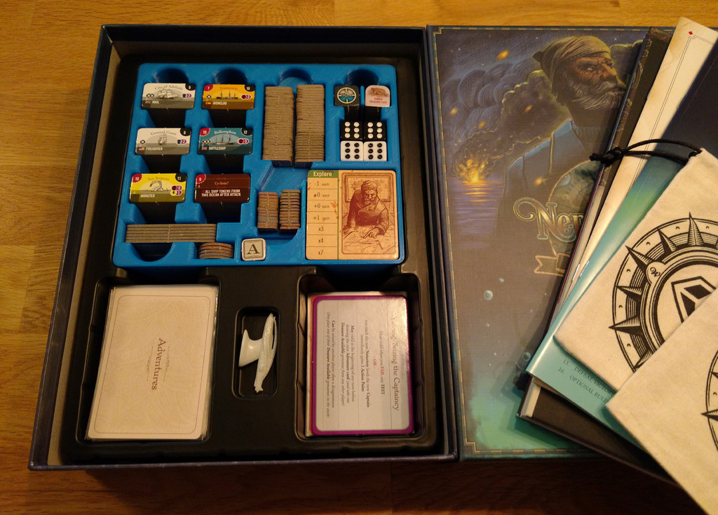 Nemo's War Boardgame (+Expansions 1-3) Box Inserts