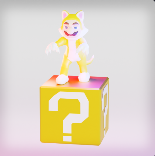 super mario block by Drake Chappell Download free STL model