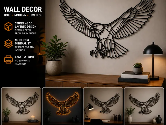 Universal Eagle wall decoration