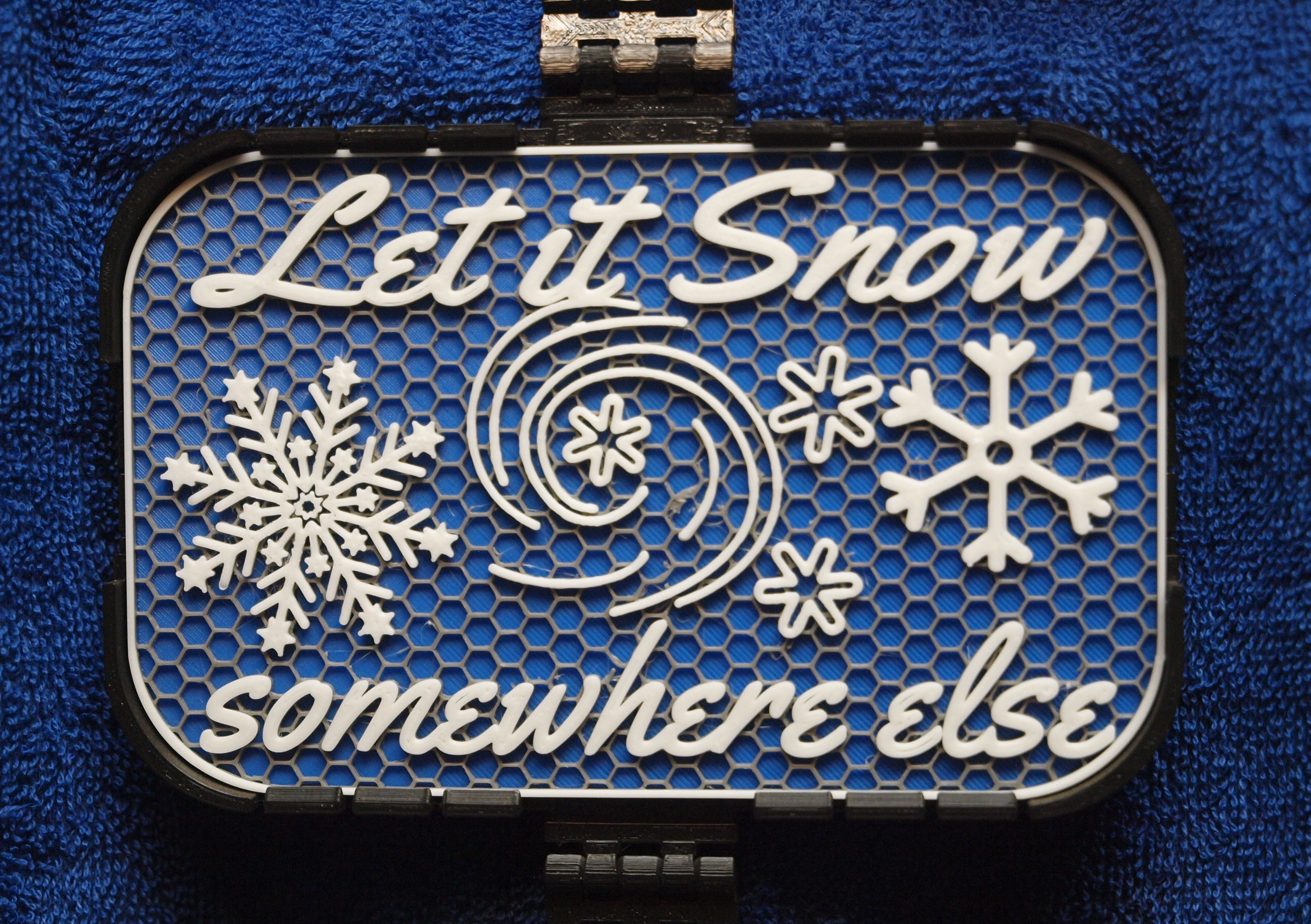 Let it Snow sign