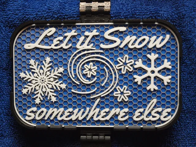 Let it Snow sign