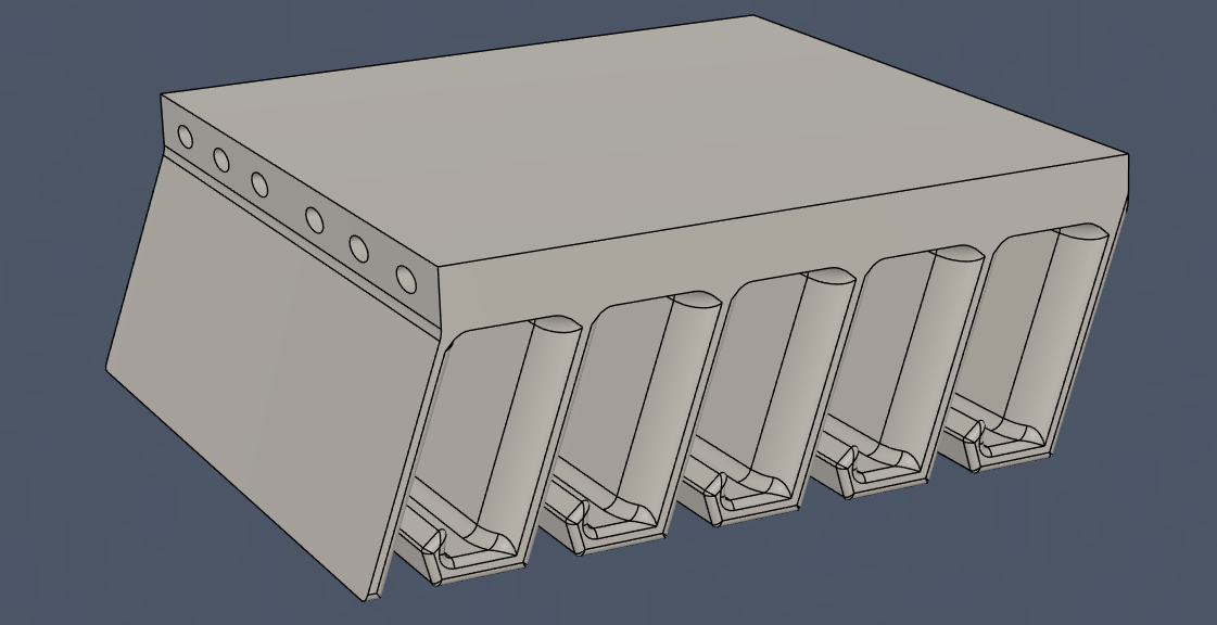 Miniatura 6 do modelo 3D Universal Container Lid Holder