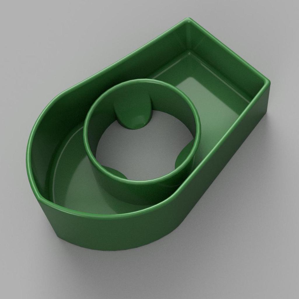 Miniatura 2 do modelo 3D Avocado boat