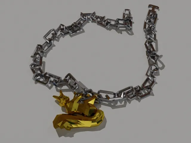 squirrel necklace