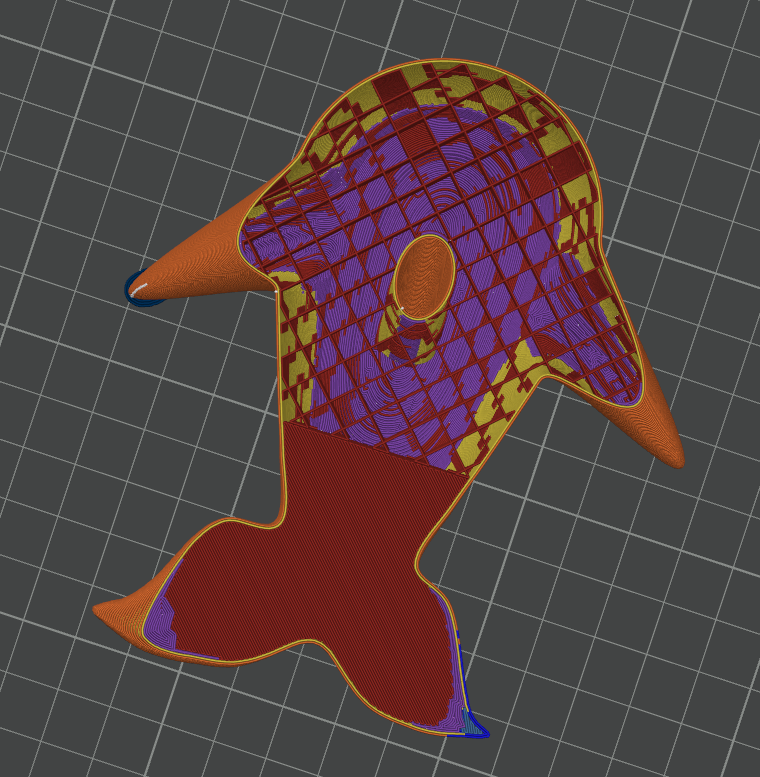 Narwhal Apple Pencil holder by Mathias Rasmussen Download free STL