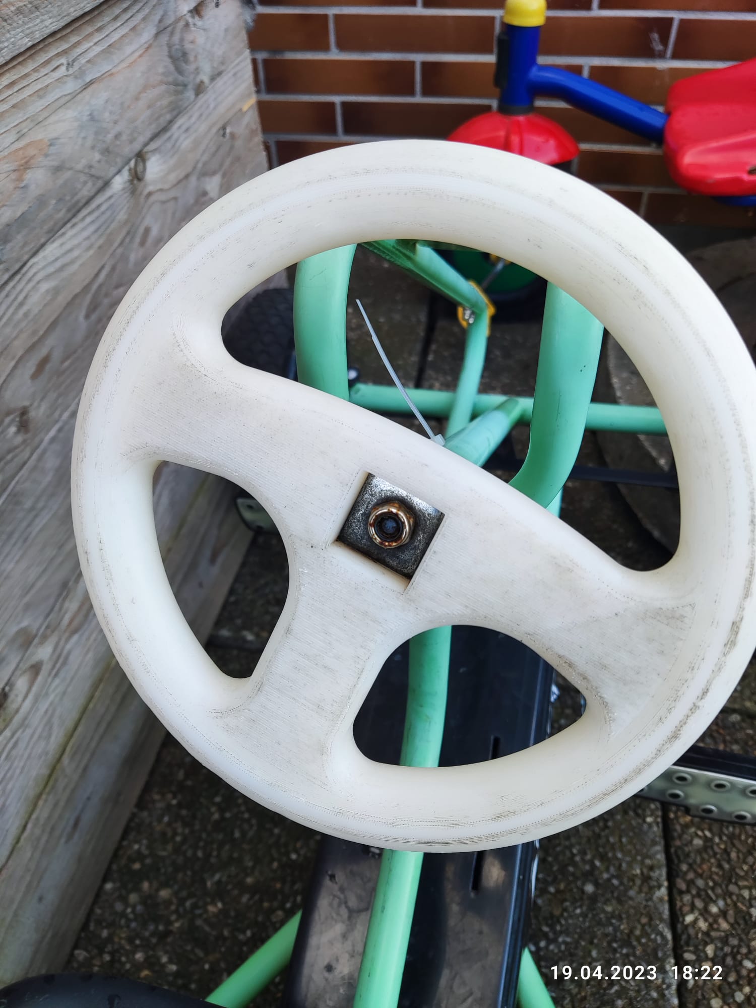 Steering wheel for Go Kart/ Lenkrad für Gokart