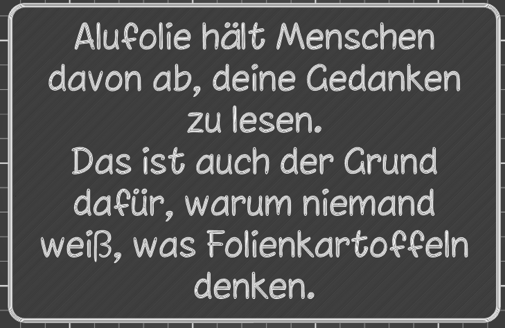 Interessante Sprüche auf Schilder