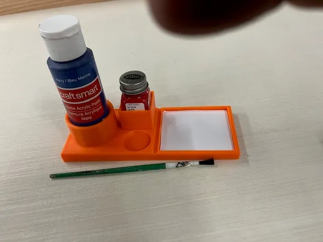 dry brushing station by hobbyguyme | Download free STL model ...