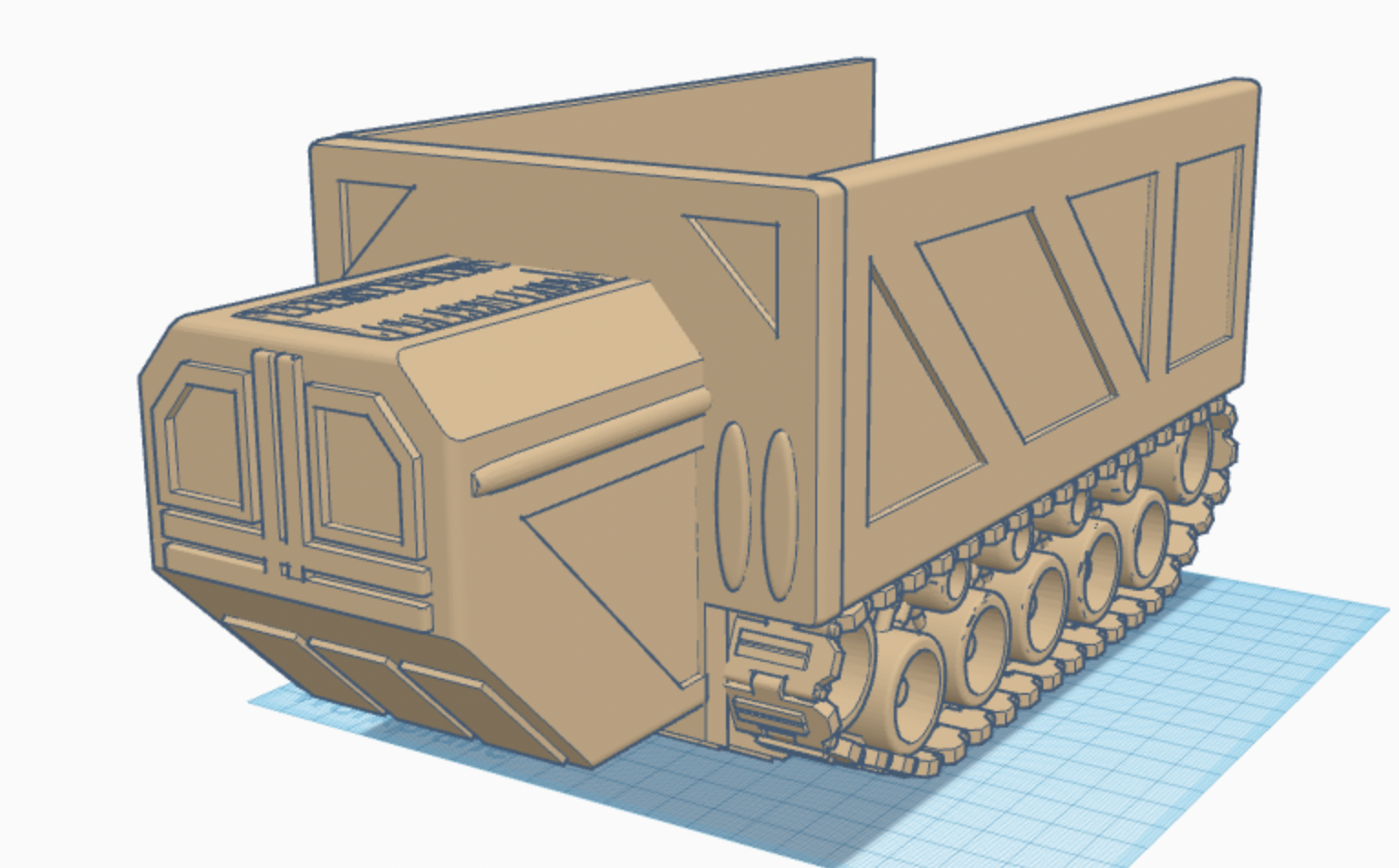 Death Valley APC Open Bed
