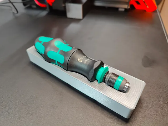 Gridfinity Wera 818/4/1 Screwdriver Holder