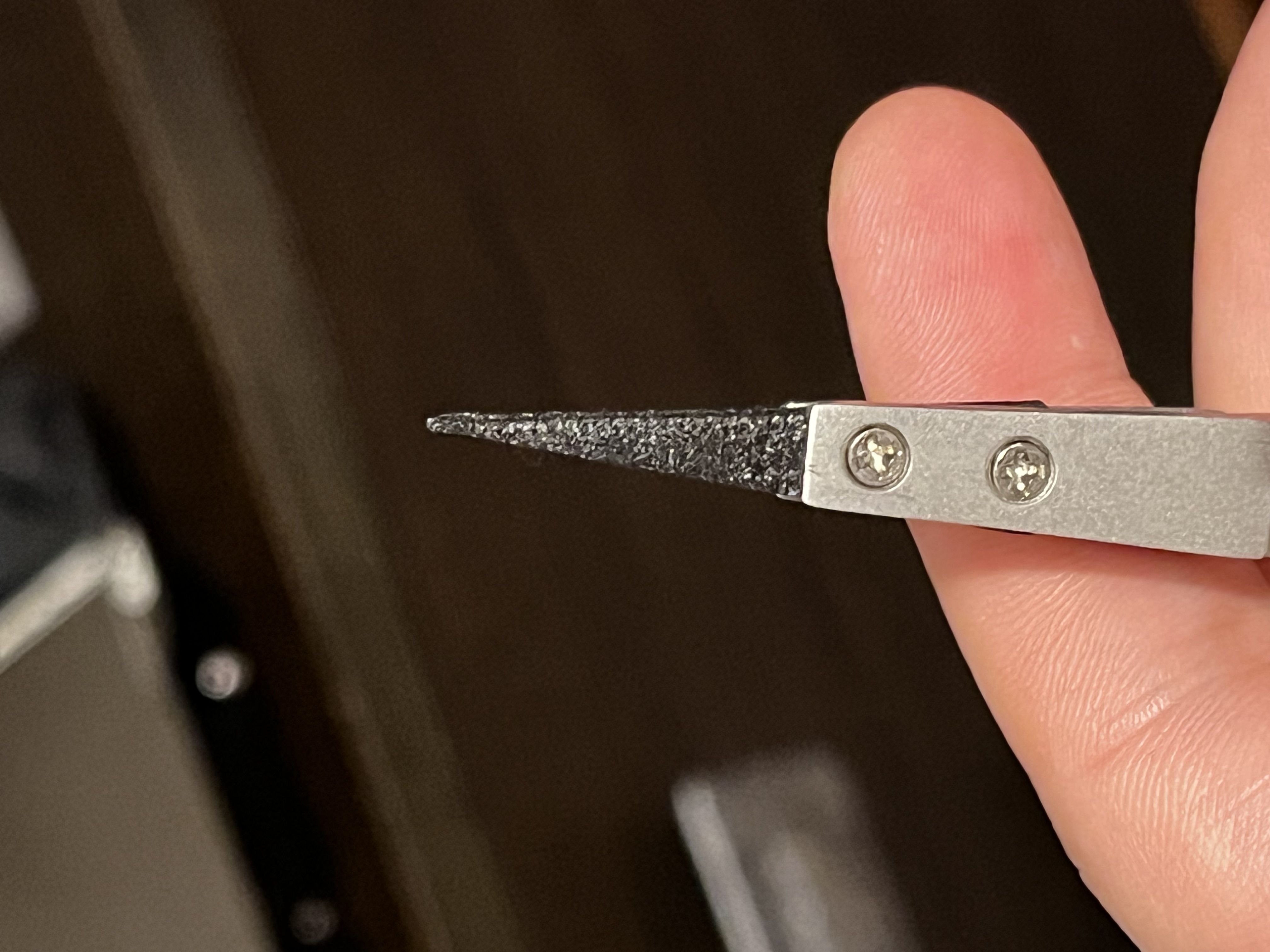 Tip for Reversed tweezers aka Nylon Tipped Tweezers iFixit by