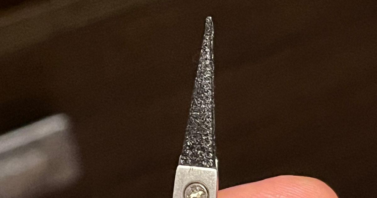 Tip for Reversed tweezers aka Nylon Tipped Tweezers iFixit by