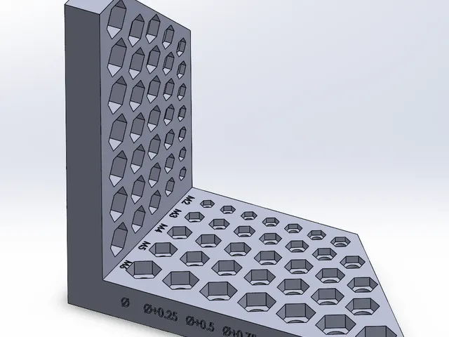 Metric Nut And Bolt Tolerance Sizer
