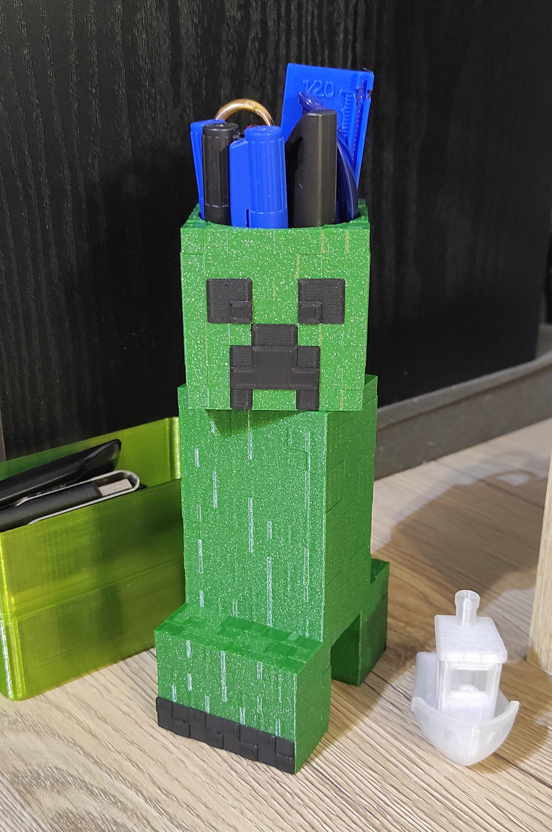 Minecraft Creeper Pencil Cup