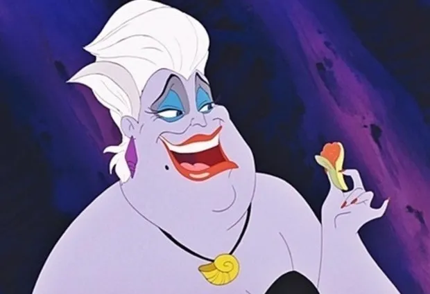 Little mermaid ursula necklace discount
