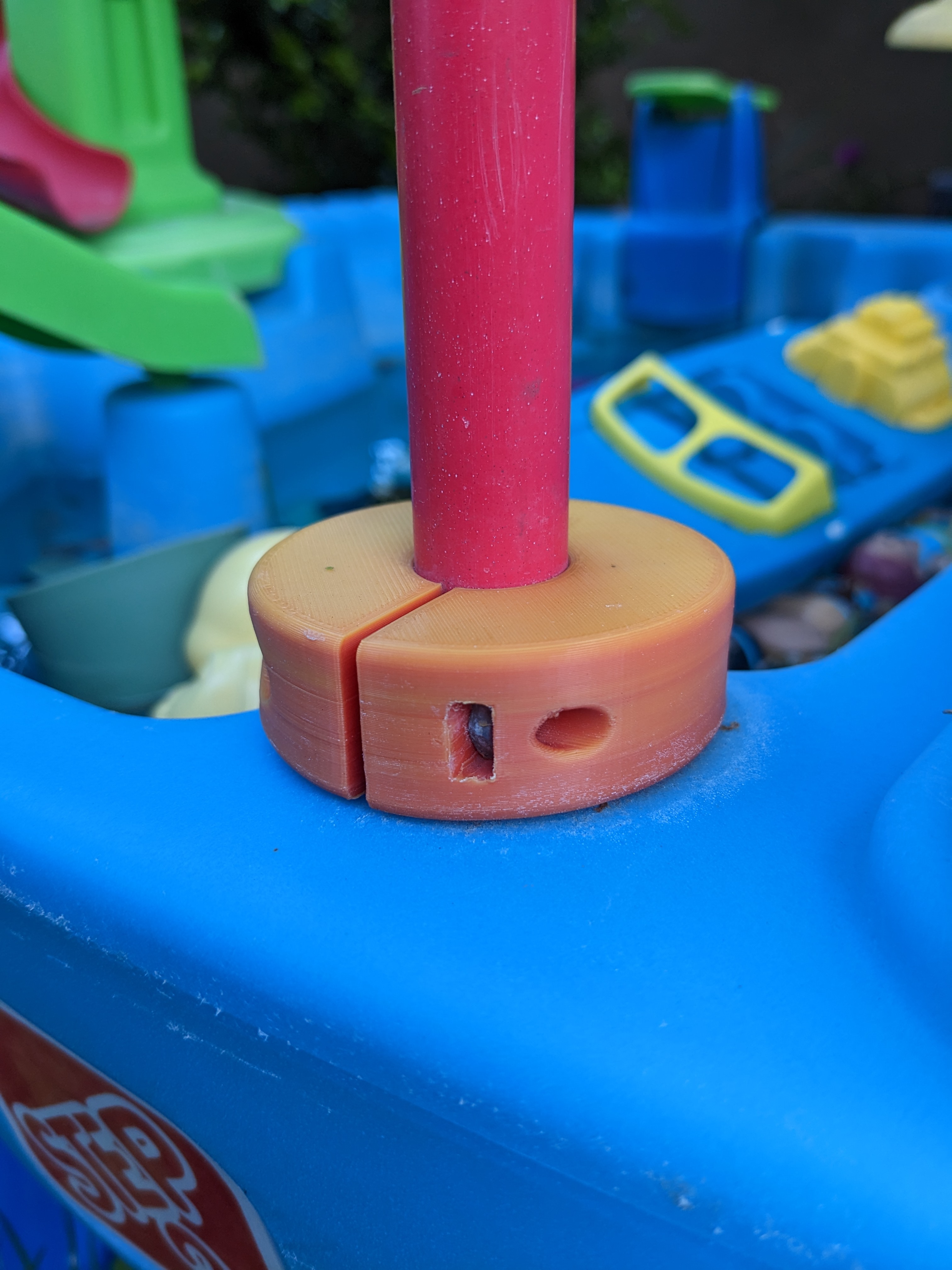 Mini Umbrella Collar/Clamp by All_Out_of_Plastic Download free STL