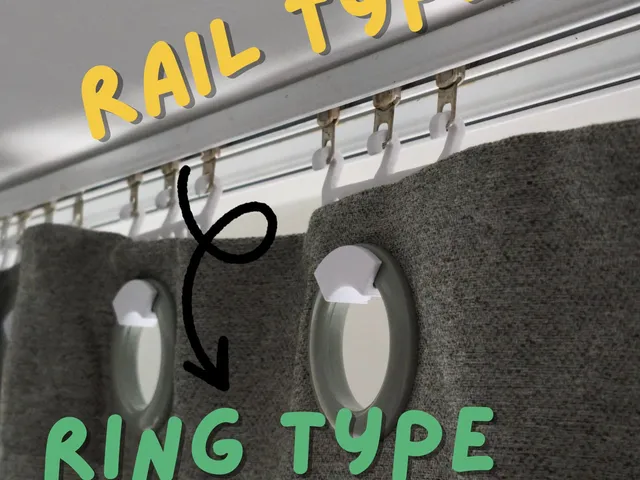 Curtains Hook - Rail to Ring Type
