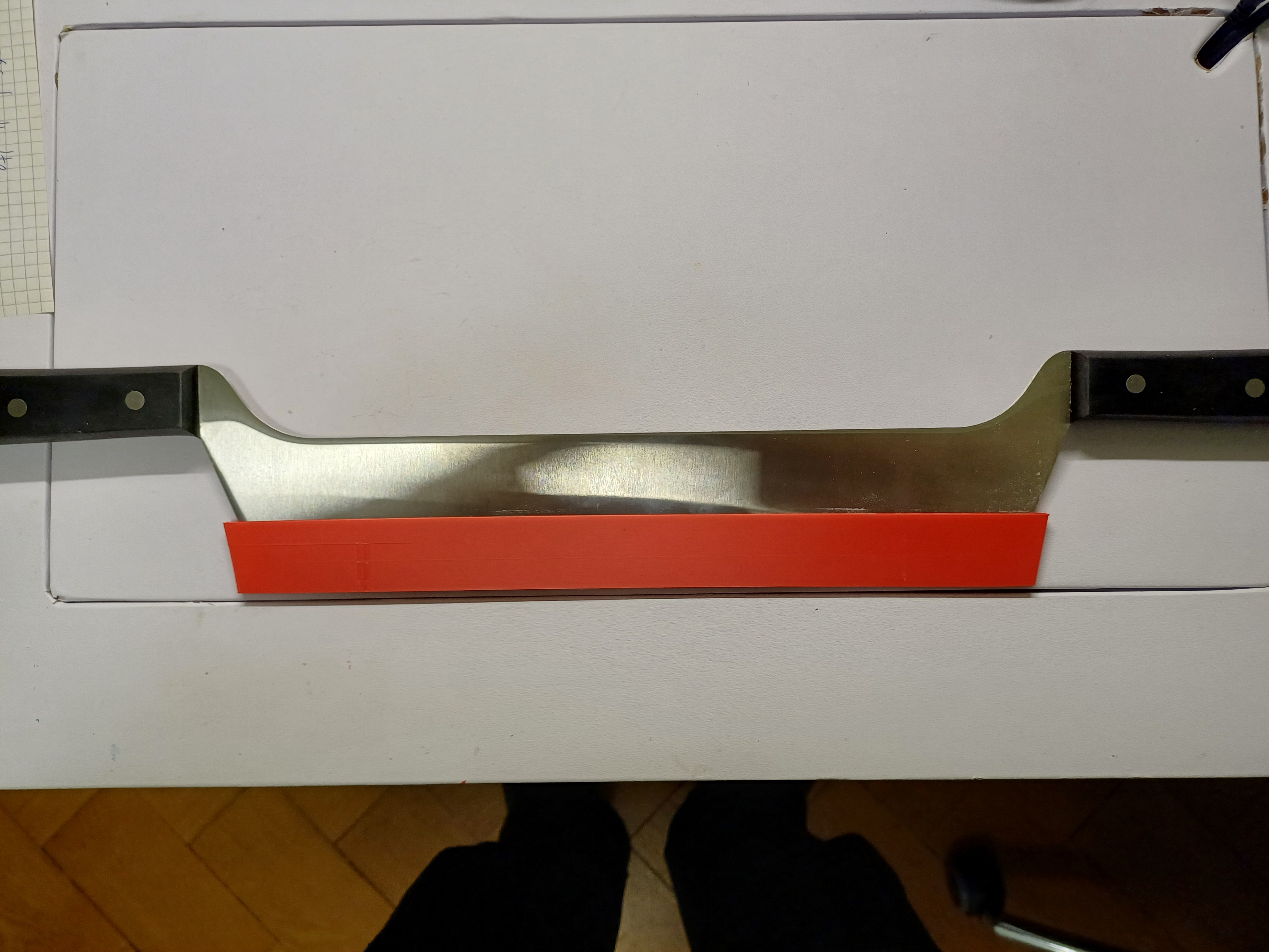 Klingenschutz fürs Käsemesser