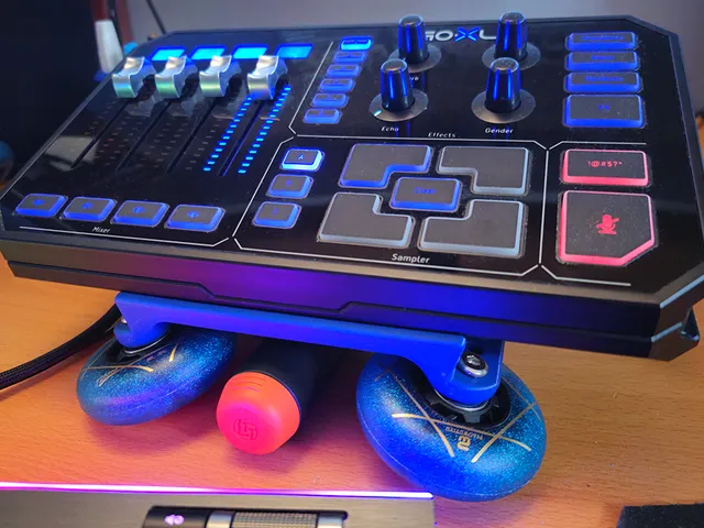 Small Angled Rolling GoXLR Stand