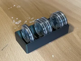 Gridfinity Coin Holder (for common US coins) by codysechelski, Download  free STL model