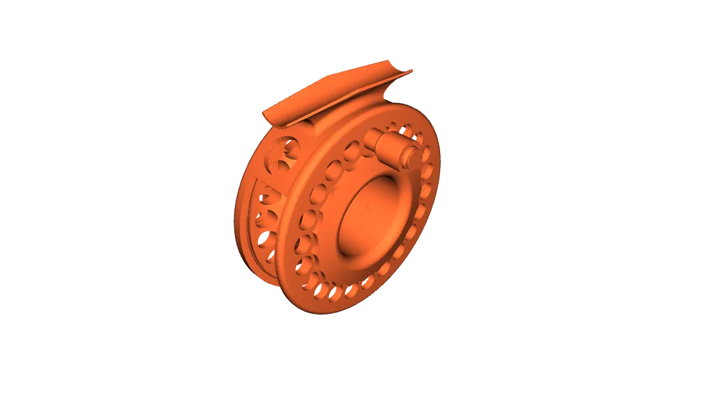 Fly Fishing Reel by sthone, Download free STL model