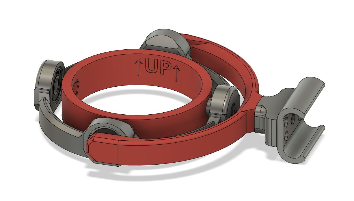 Gyroscopic Pram Coffee Holder by PatchesOHoulihan Download free STL