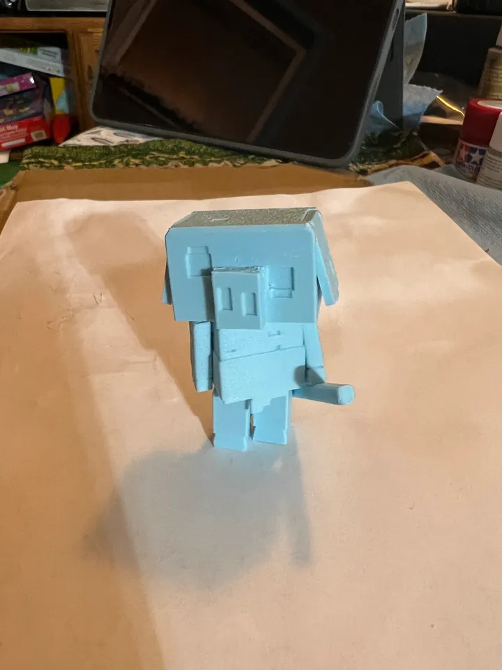 Piglin Minecraft Papercraft PDF