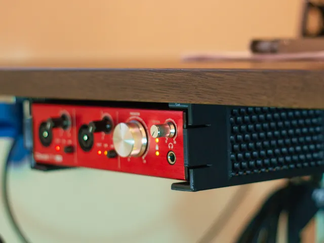Focusrite Clarett/+ 2Pre - Interface Under Desk Mount