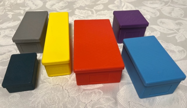 Lidded Storage Boxes - Parameterized. by PGold | Download free STL ...