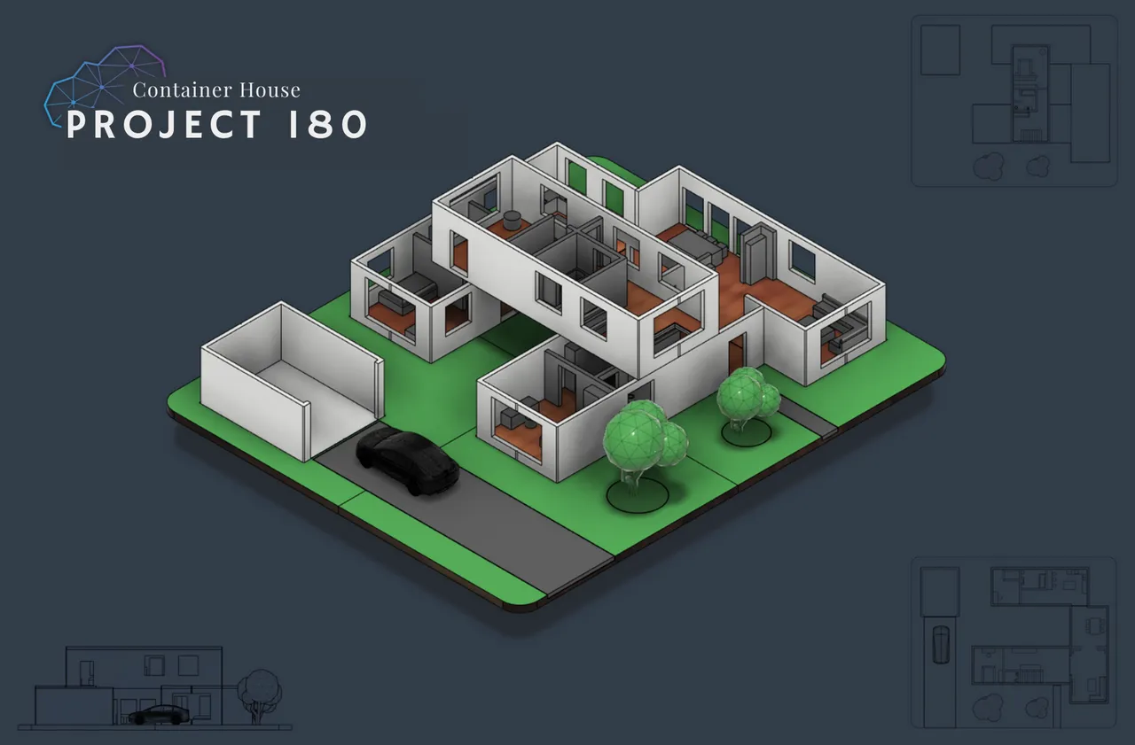 Container House Project 180 by CLOUDLR | Download free STL model