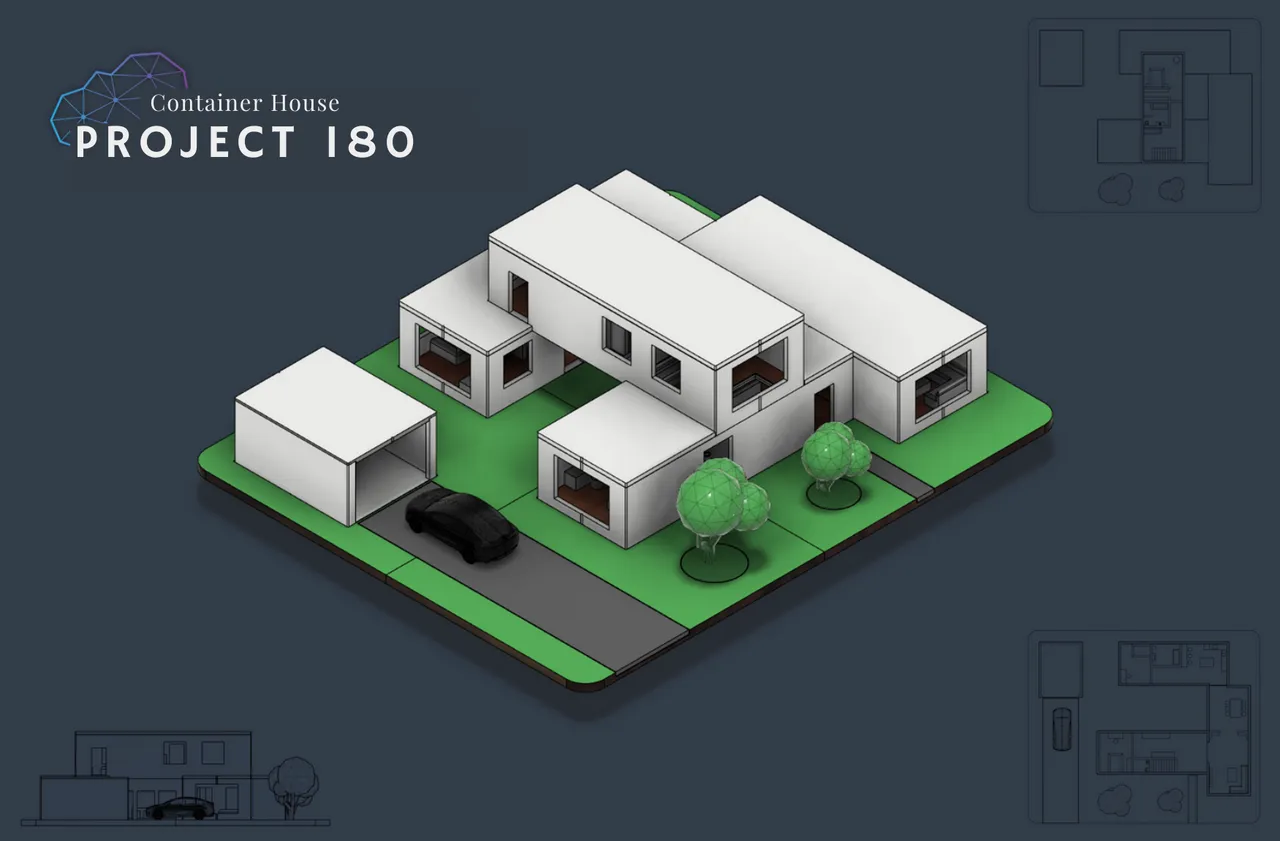 Container House Project 180 by CLOUDLR | Download free STL model