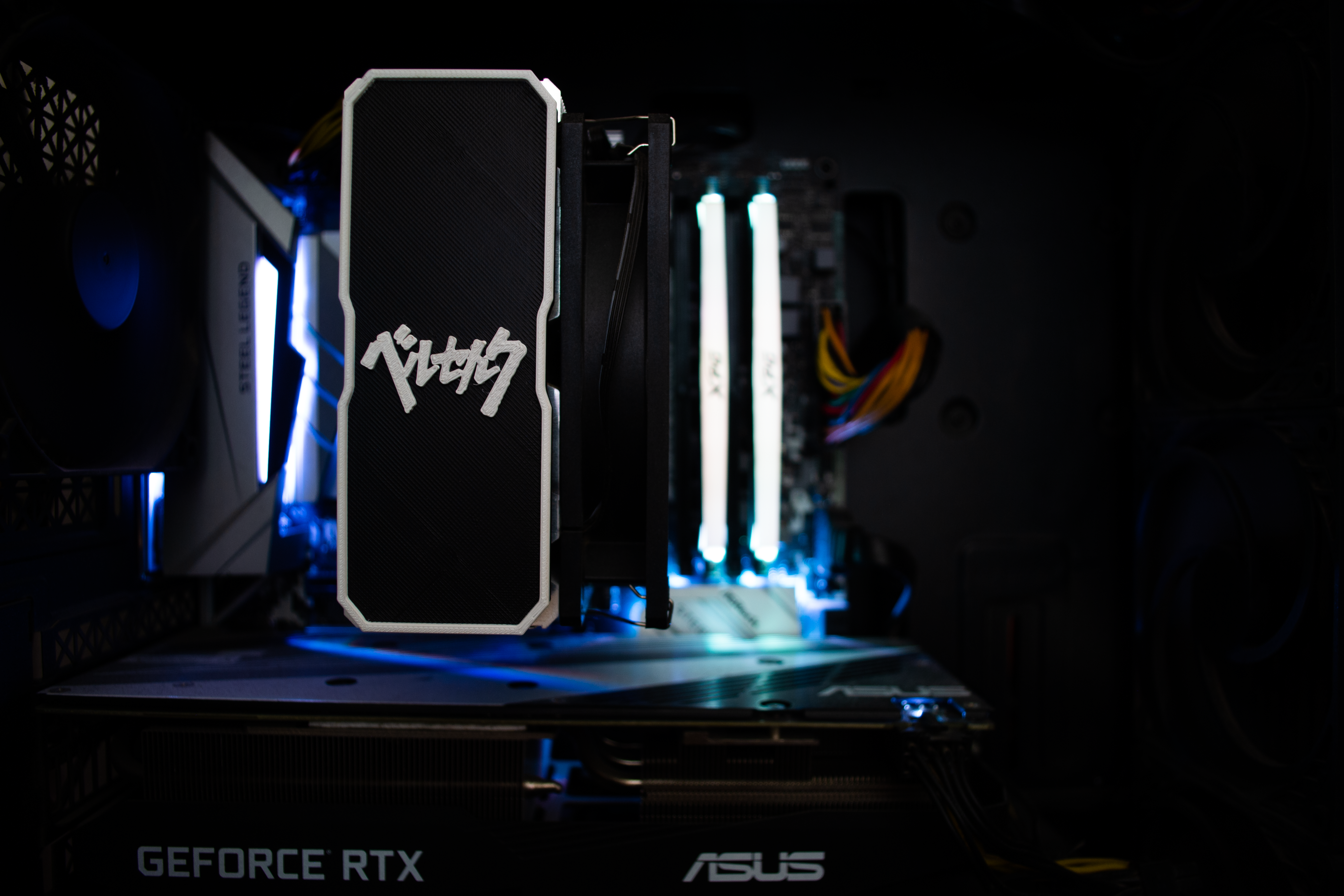 Gammax 400v2 cooler top cover (Berserk themed)