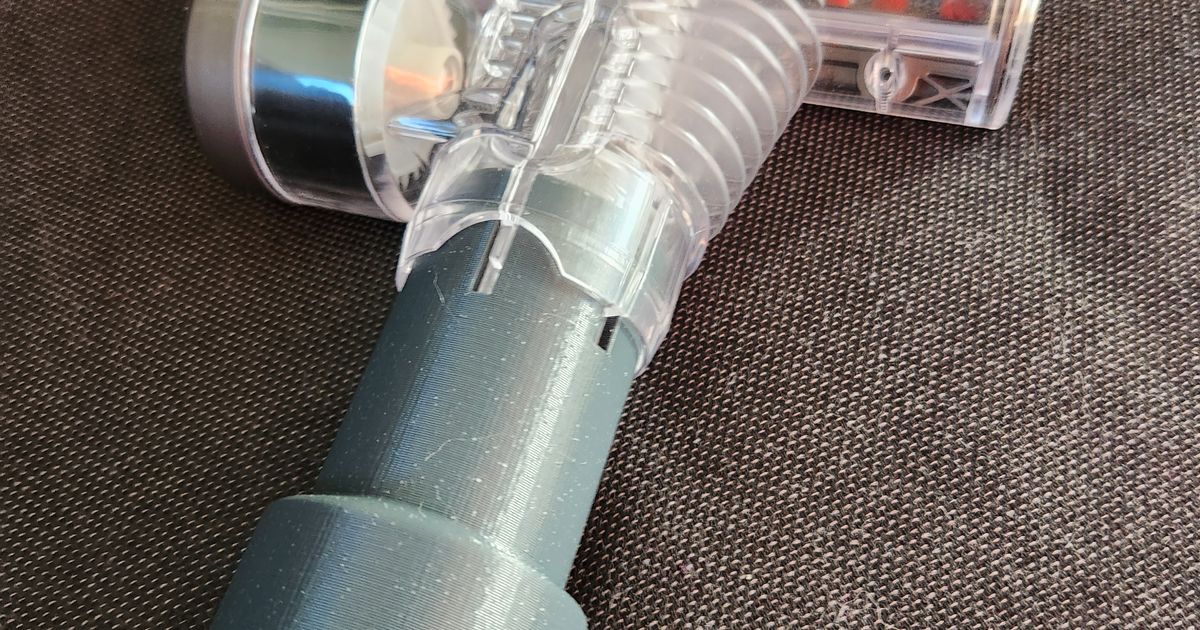 Adapter for Dyson V6 to 1.75" Outer Diameter Vacuum Hose by Jordan