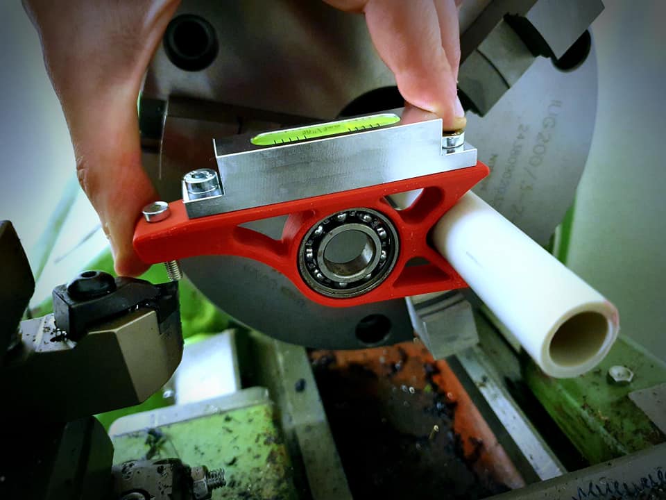 Lathe - tool height setter