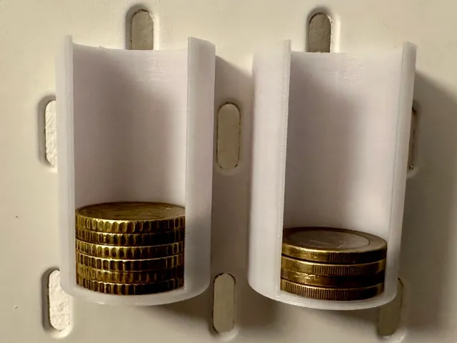 IKEA Skadis Coin Holder