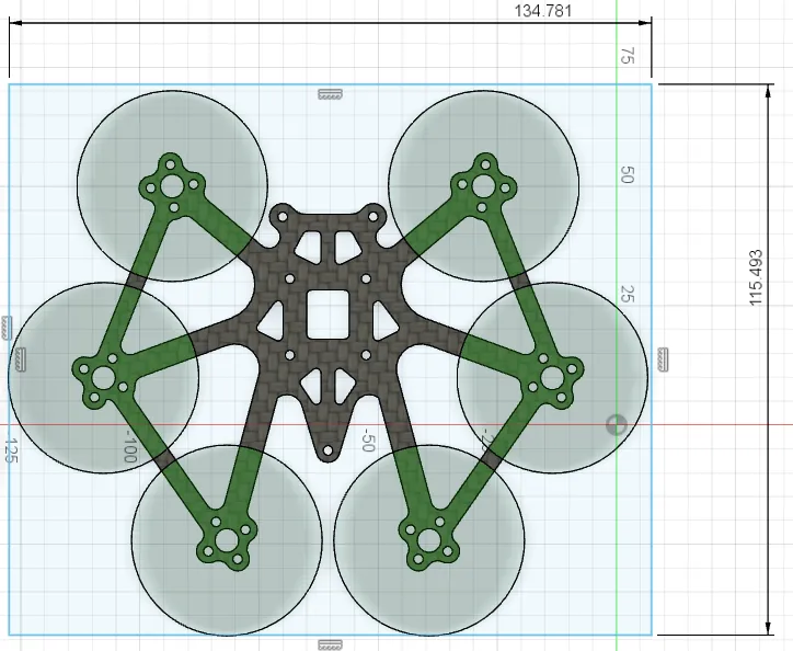 40mm nano hexacopter by 406FPV Download free STL model