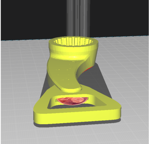 bottle open | double cork 3D model thumbnail