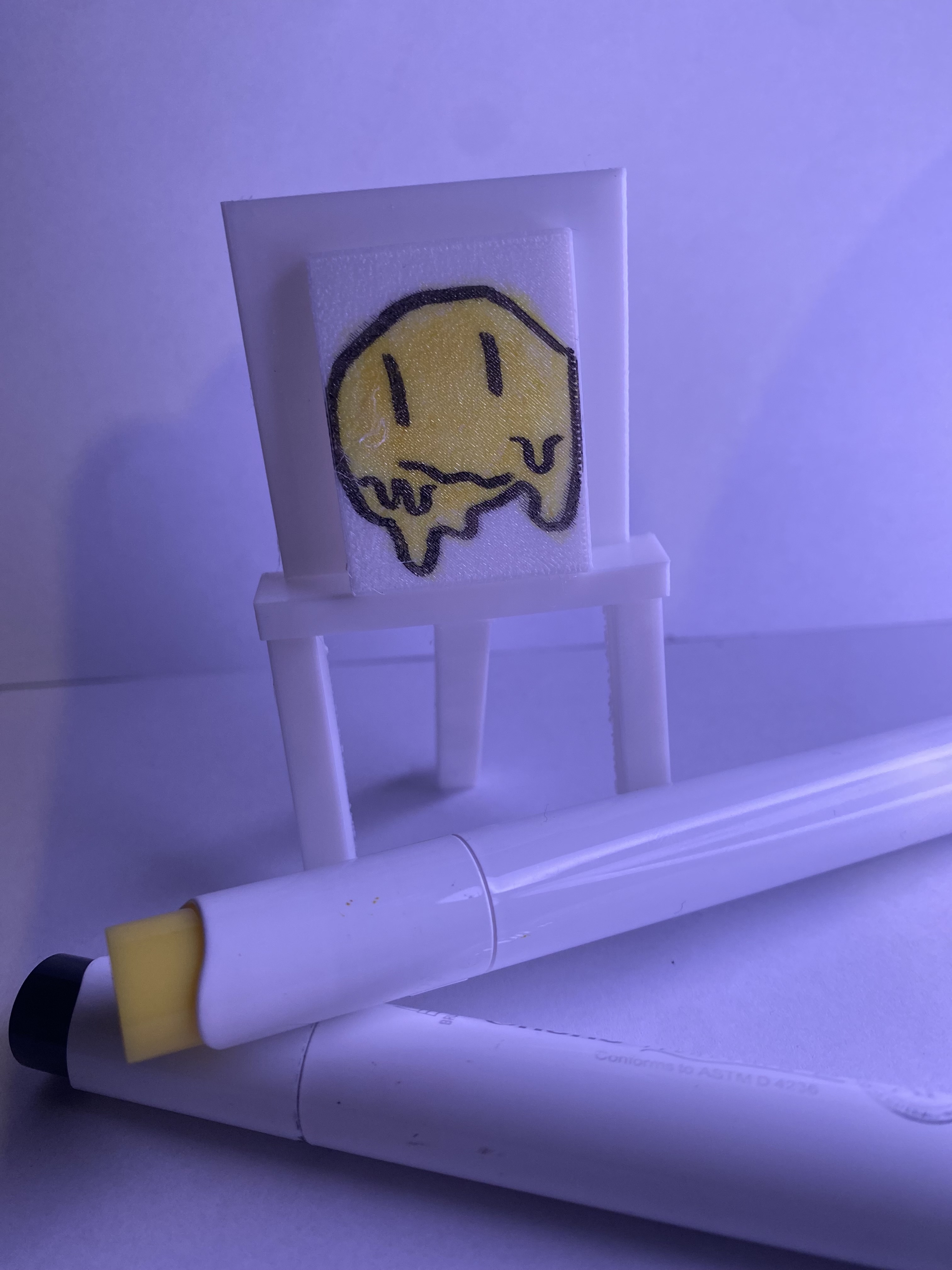 mini easel and canvas version 1 — miniatura 4