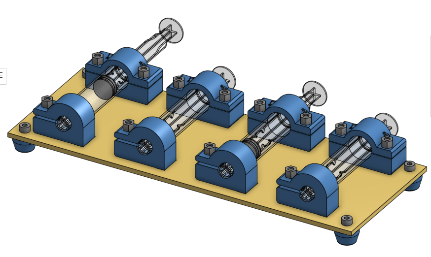 10 ml syringe holder to base by Guisimo Download free STL model