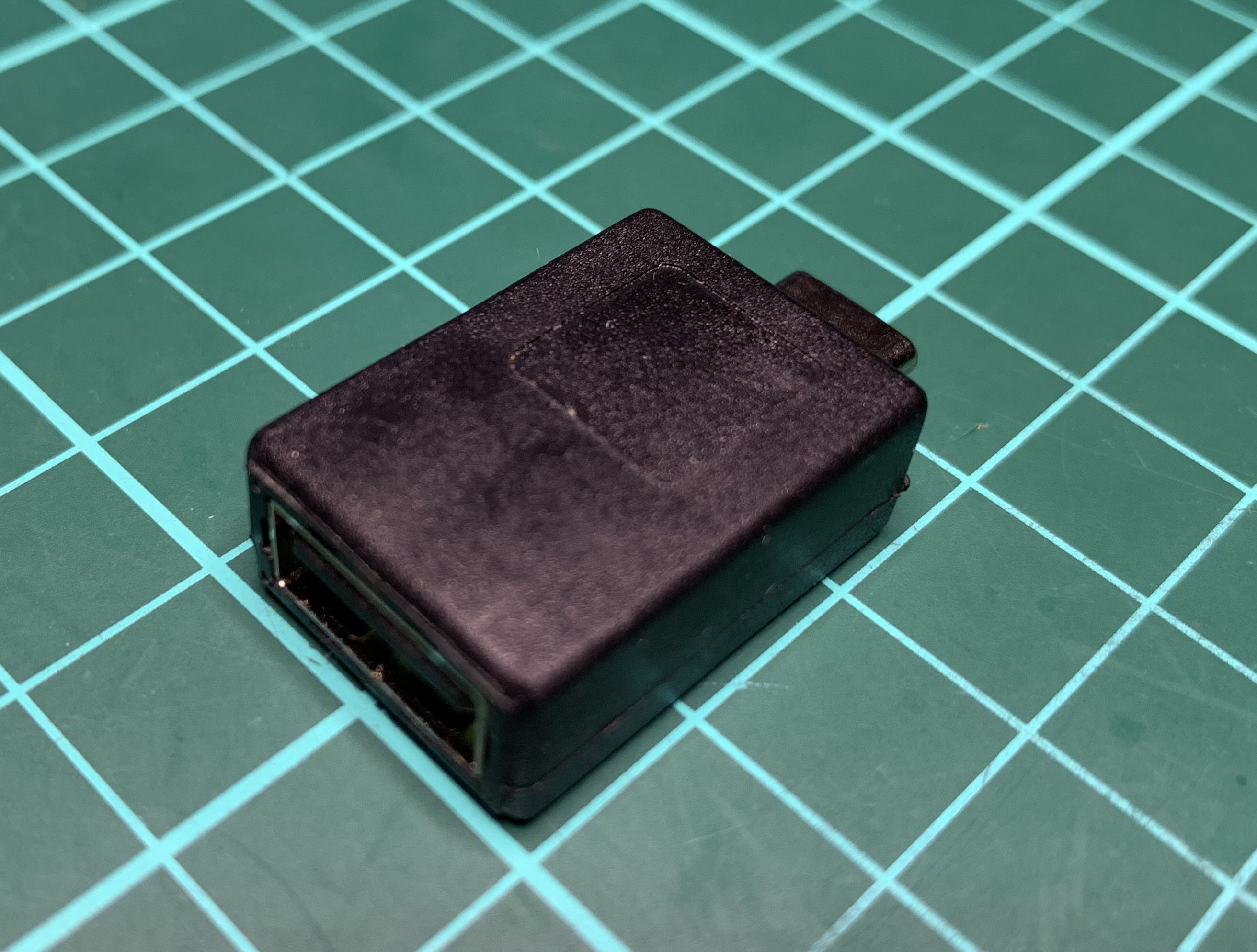 Miniatura 6 do modelo 3D USB A Socket to USB C Plug Adapter